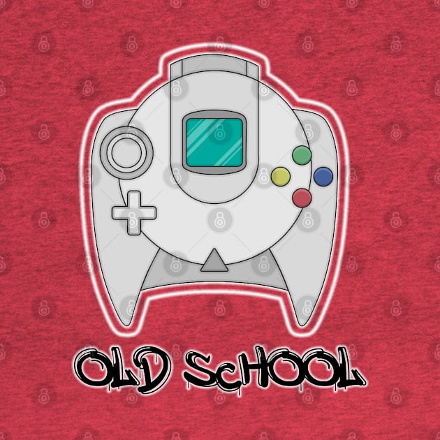 Dreamcast Old School Design by Jahaziel Sandoval